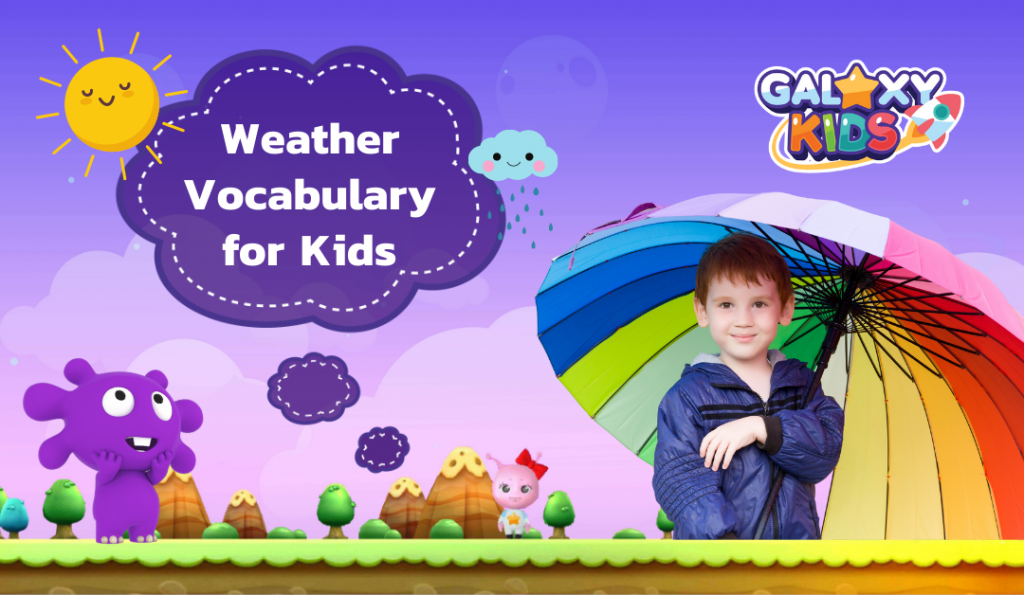 kids vocabulary weather