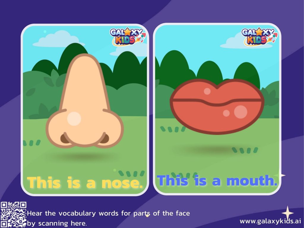 Face Flashcards for Kids